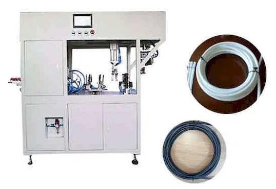 Automata huzalvágó, tekercselő és sodró-kötöző gép WPM-CRO - Automata_Vágó_Tekercselő_Kötöző_Gép