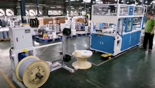 Vastaghuzal vágó, tekercselő és kötözőgép WPM-HCRO - Automata_Vágó_Tekercselő_Kötöző_Gép