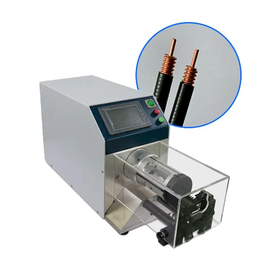 Félautomata koaxiális kábel csupaszító WPM-8608